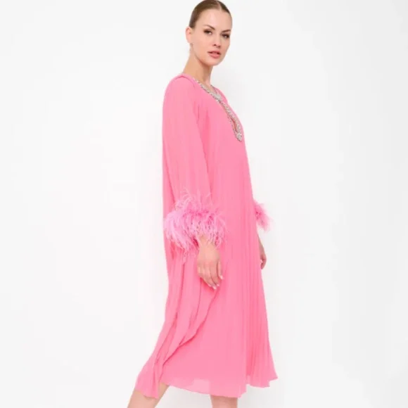 🔥FLORA BEA NY Steffina Dress In Razzle Dazzle🔥 - Picture 3 of 4